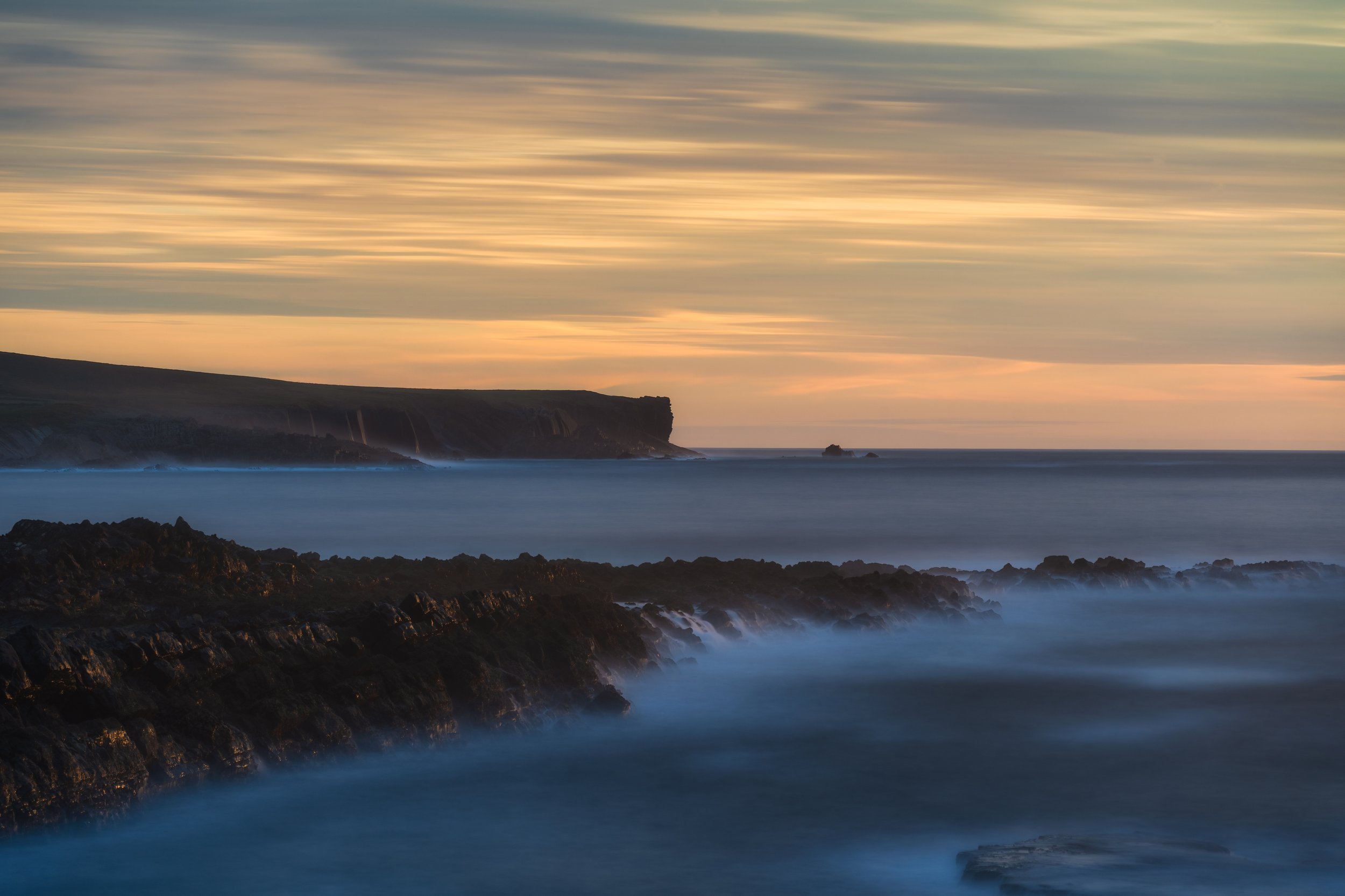 Seascape long exposure Ireland