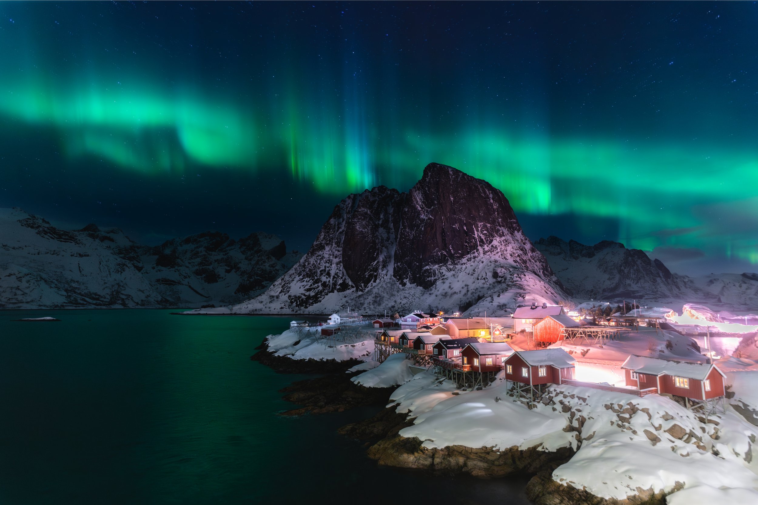 Hamnøy Northern Lights