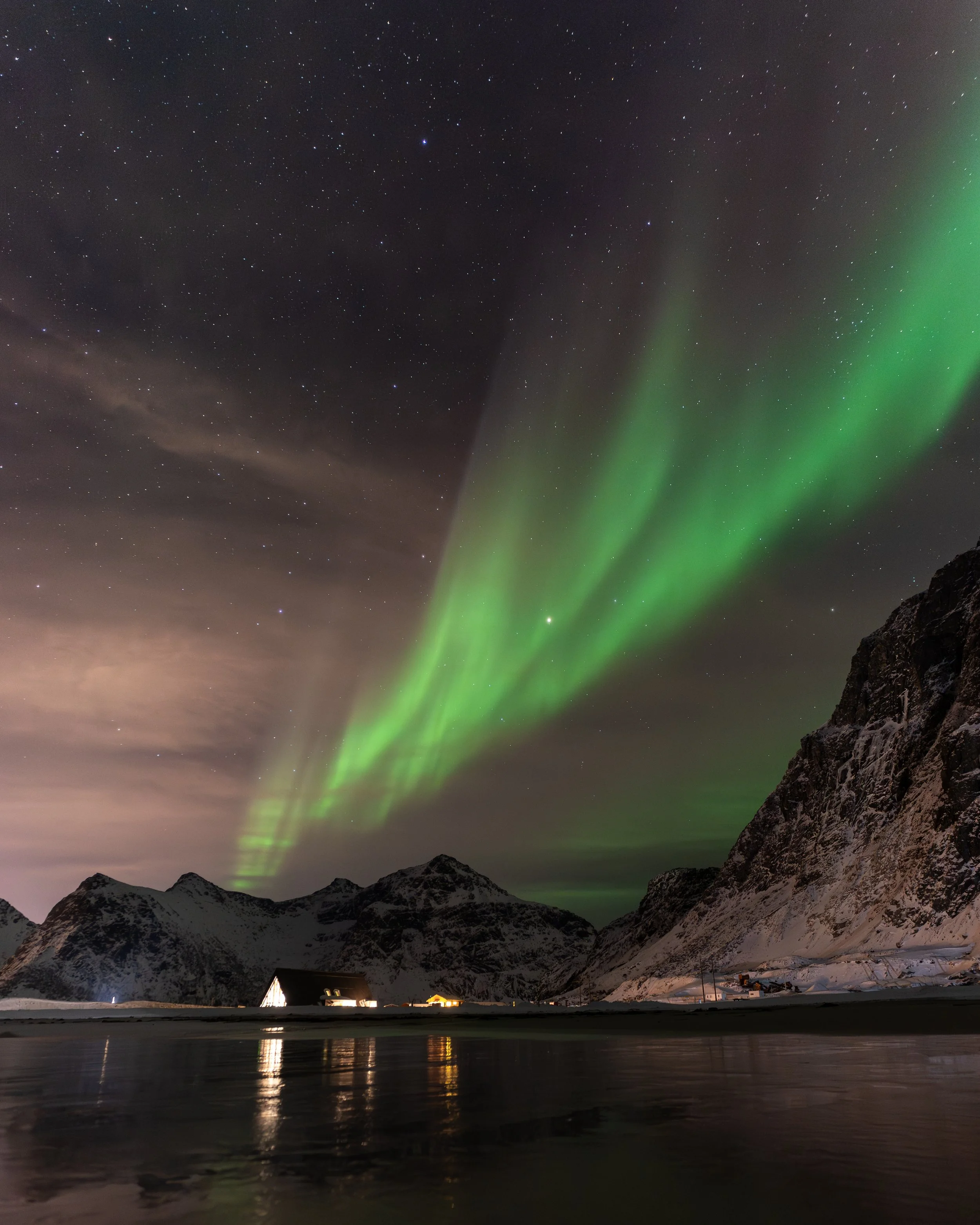 Northern Lights over Lofoten