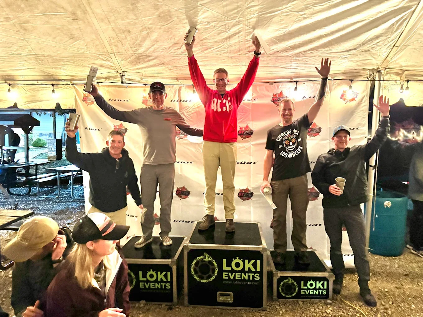 Todd Eyberg podium finish photo 1