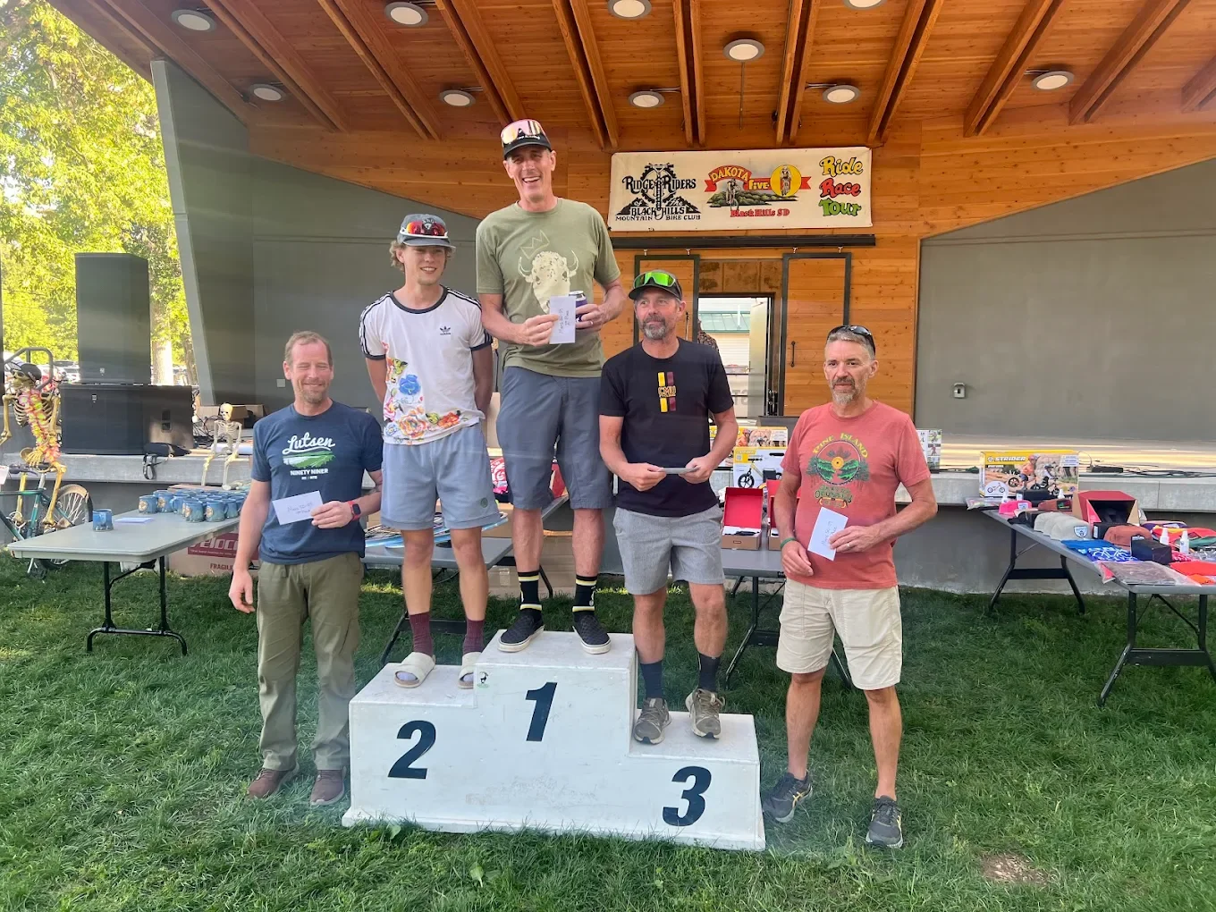 Todd Eyberg podium finish photo 2