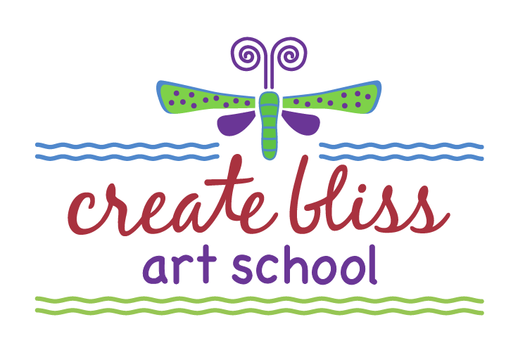 Create Bliss Art School logo