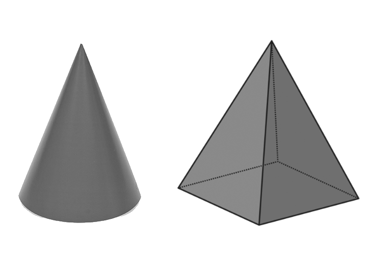 Треугольник с четырьмя углами. Четырёхгранная пирамида куб шар. Конус и пирамида. Четырехгранный конус. Конус Геометрическая фигура.
