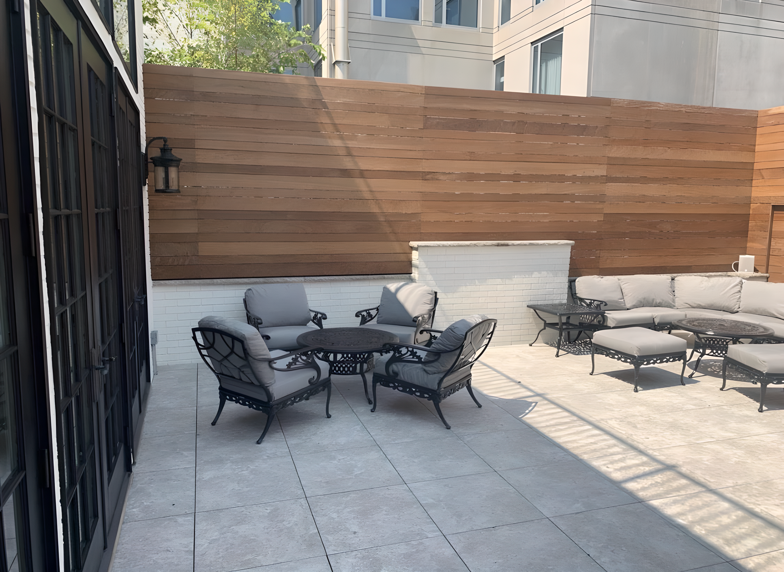 Exterior view of renovated home