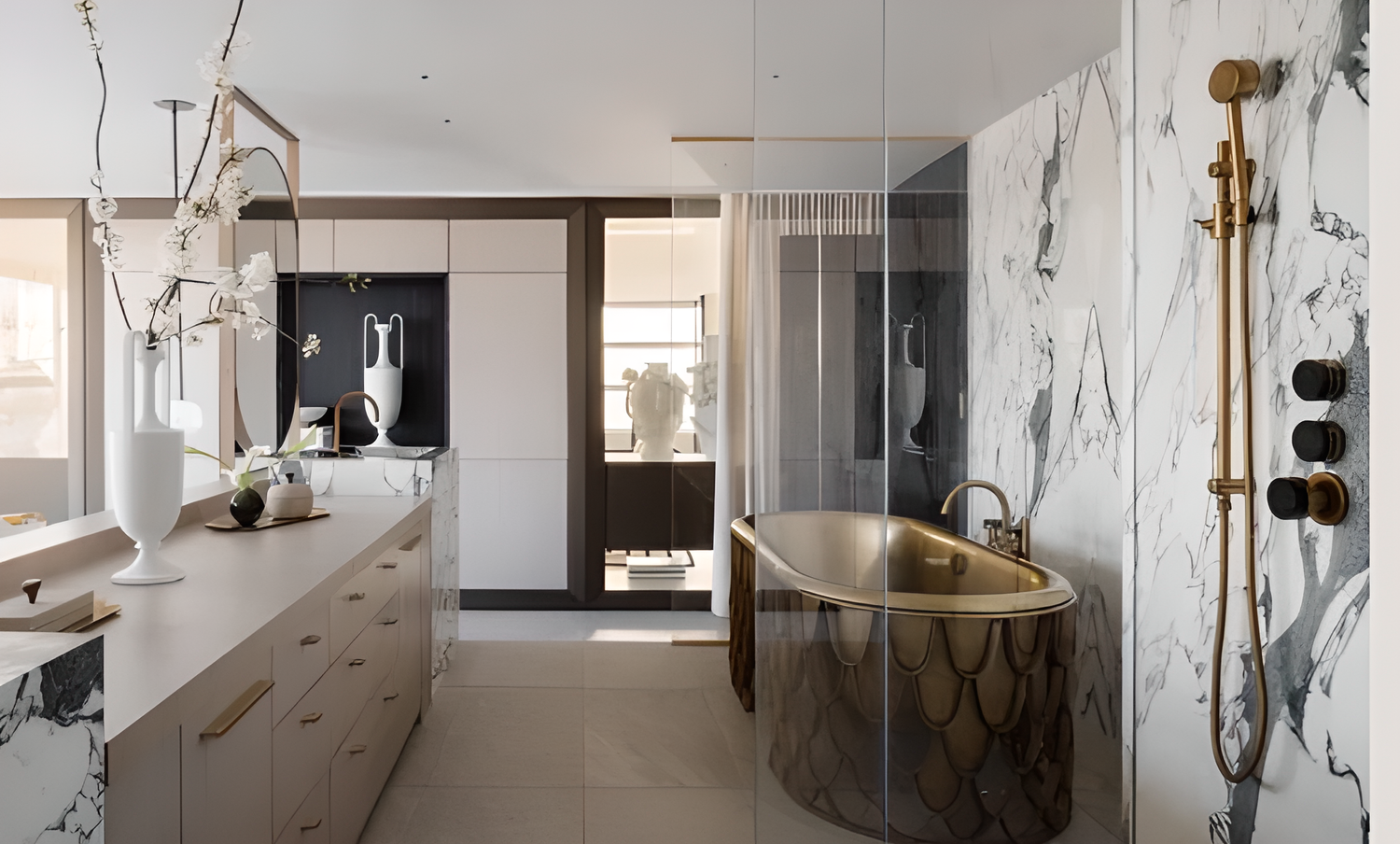 Bathroom remodeling project