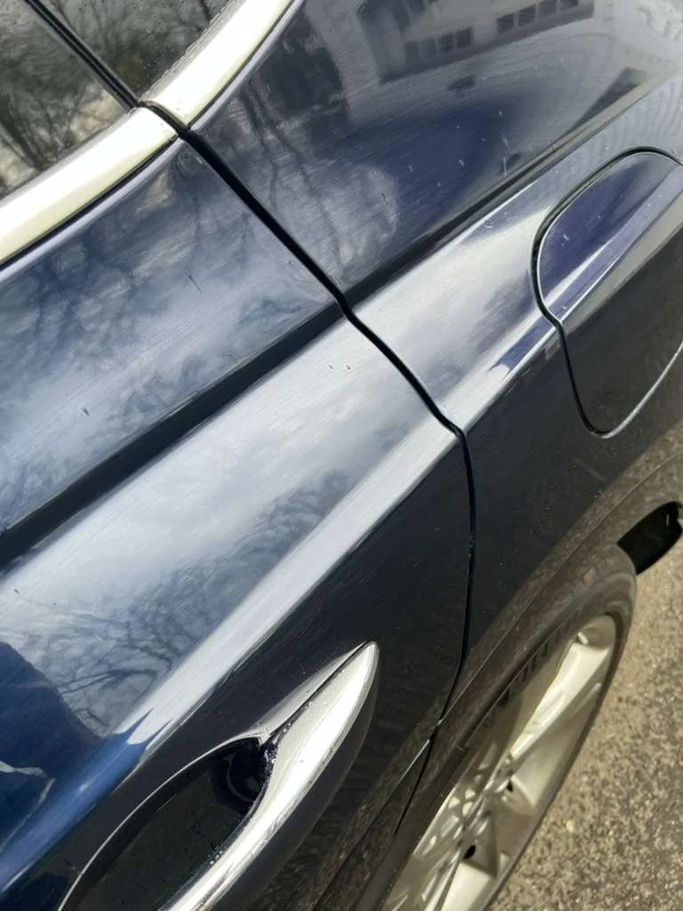 Flawless mirror finish after mobile repair