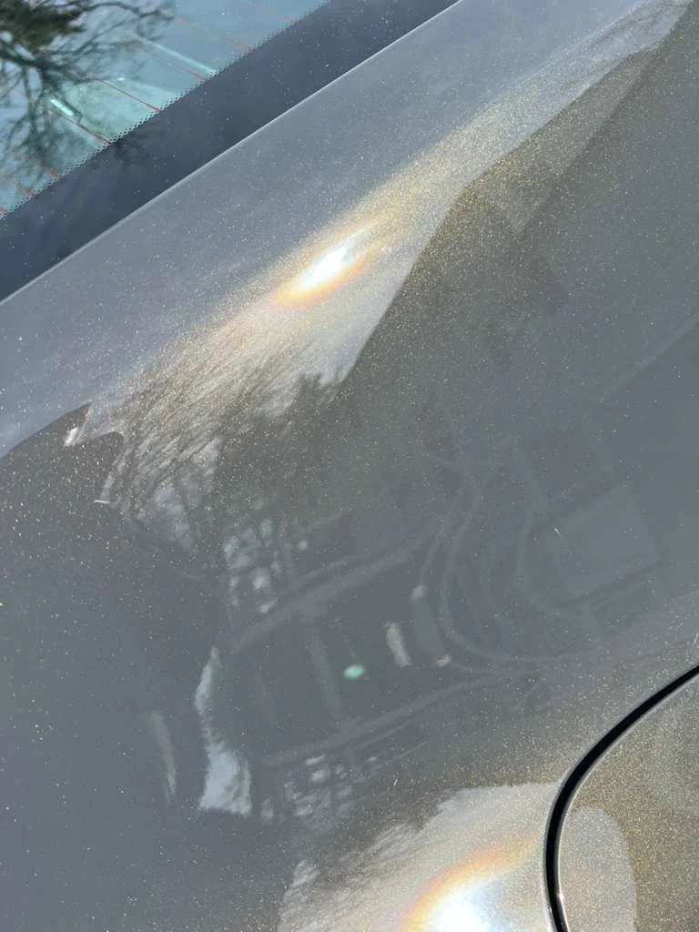 Flawless mirror finish after mobile repair