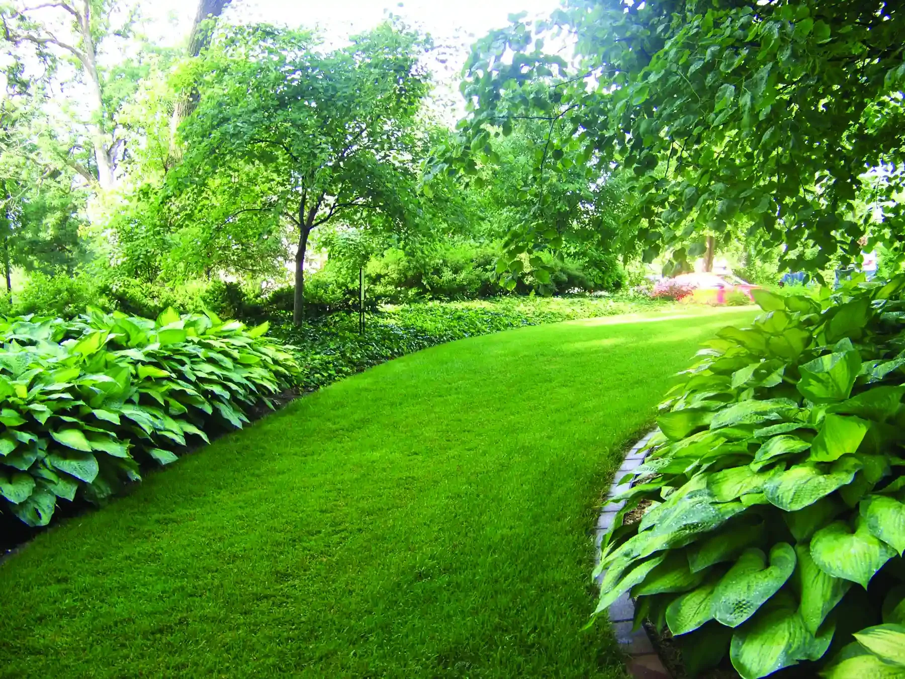 Landscape design at Hood Residence by Green View in Central Illinois