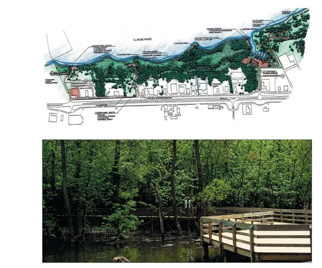 Landscape design at River Trails of Illinois by Green View