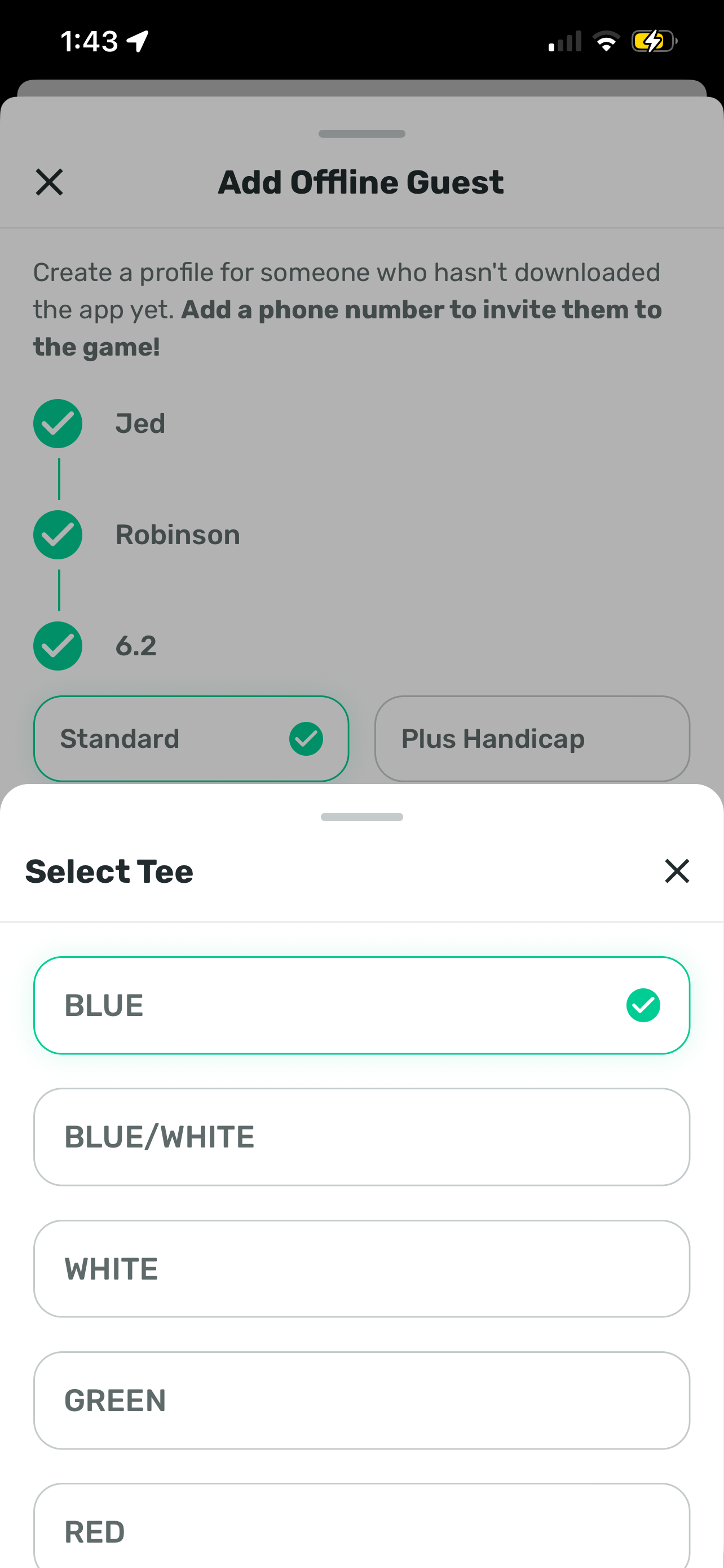 Setup step