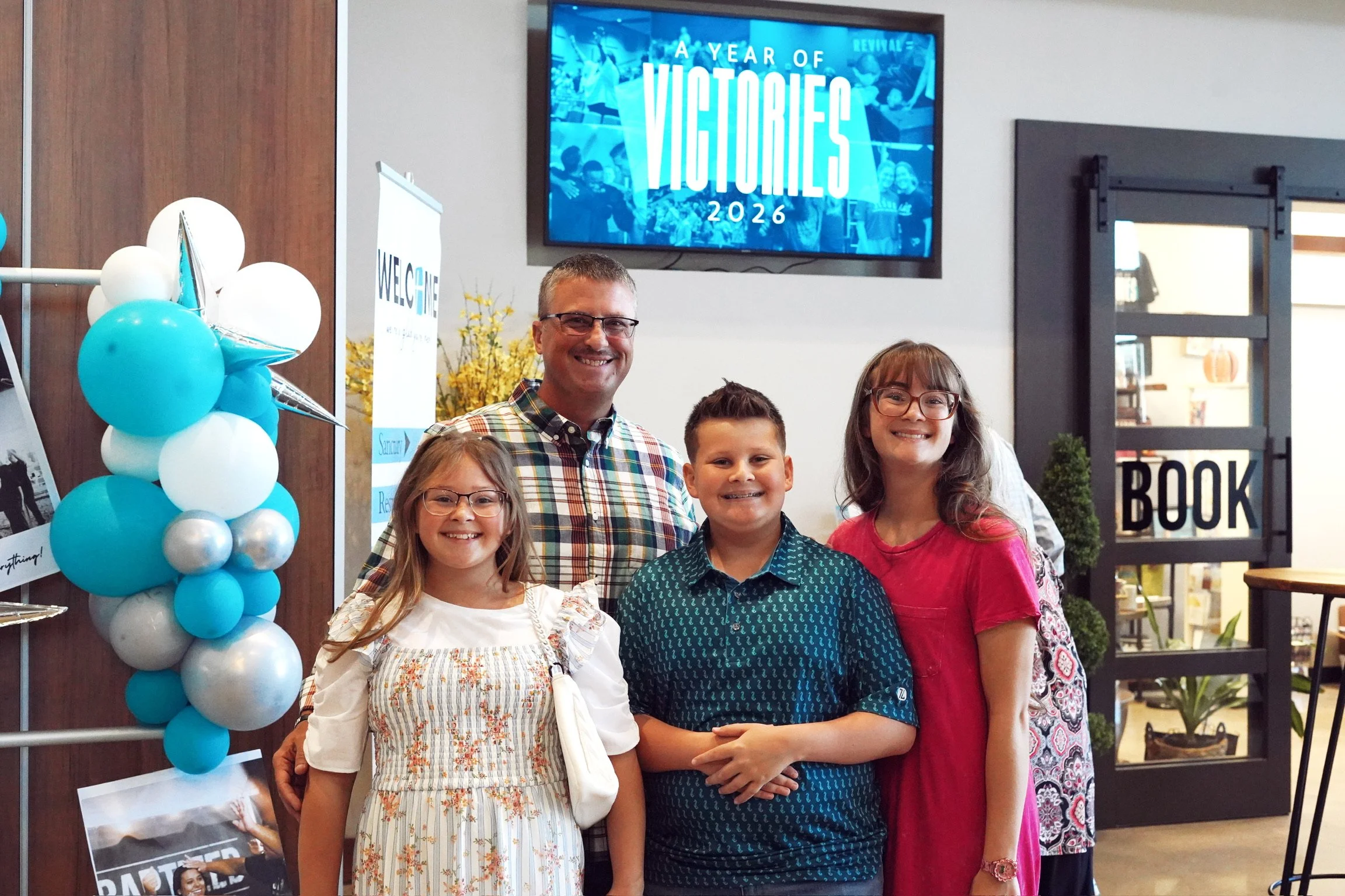 A family with kids at TPC