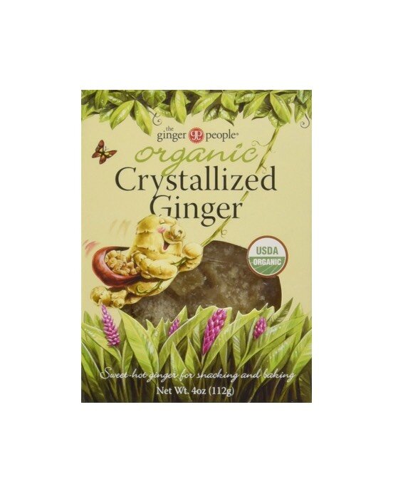 Ginger People Organic Crystallized Ginger, 4 oz