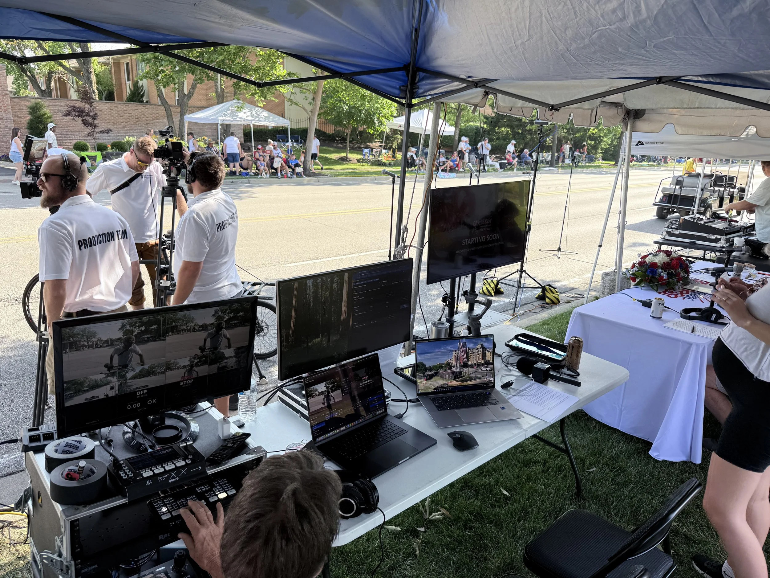 Event production setup