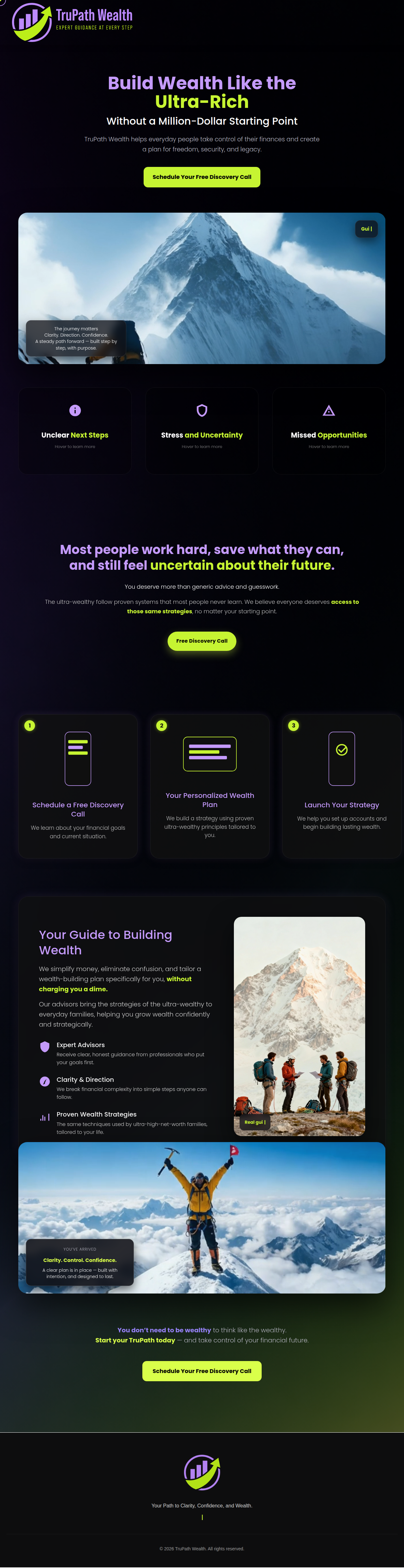 TruPath Wealth website