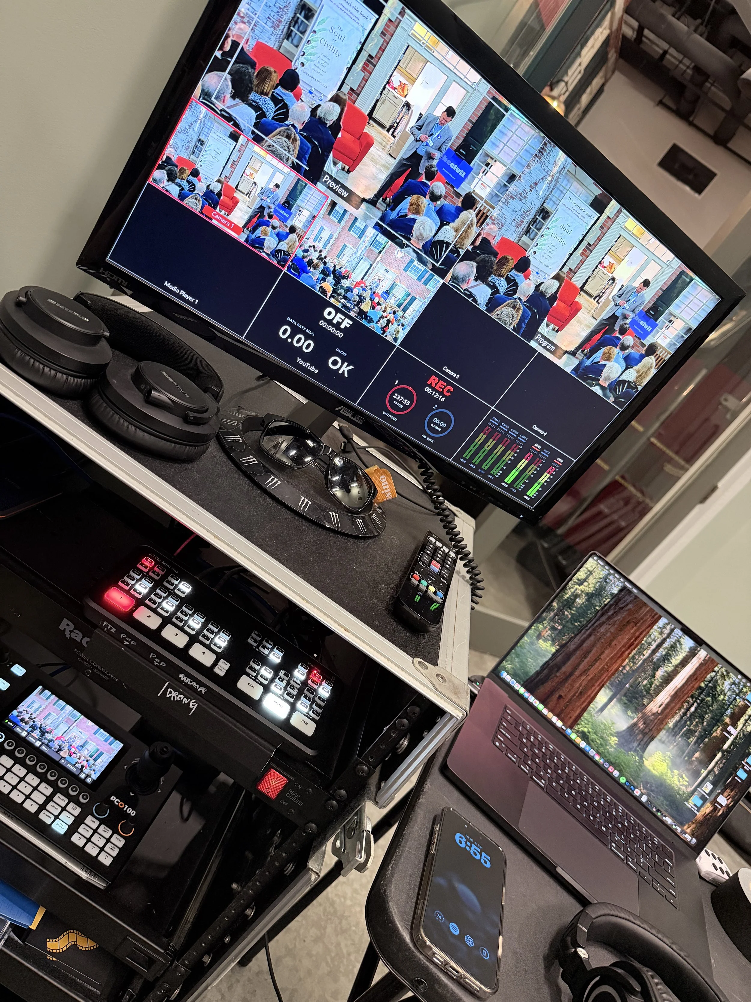 Camera setup