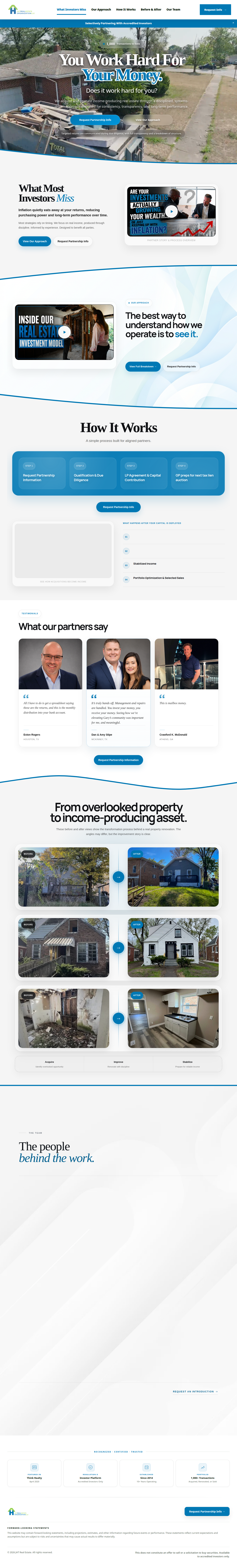 JHT Real Estate website