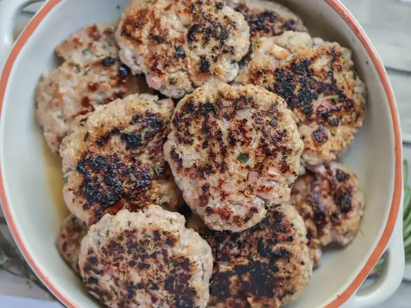 Homemade High Protein Breakfast Sausage