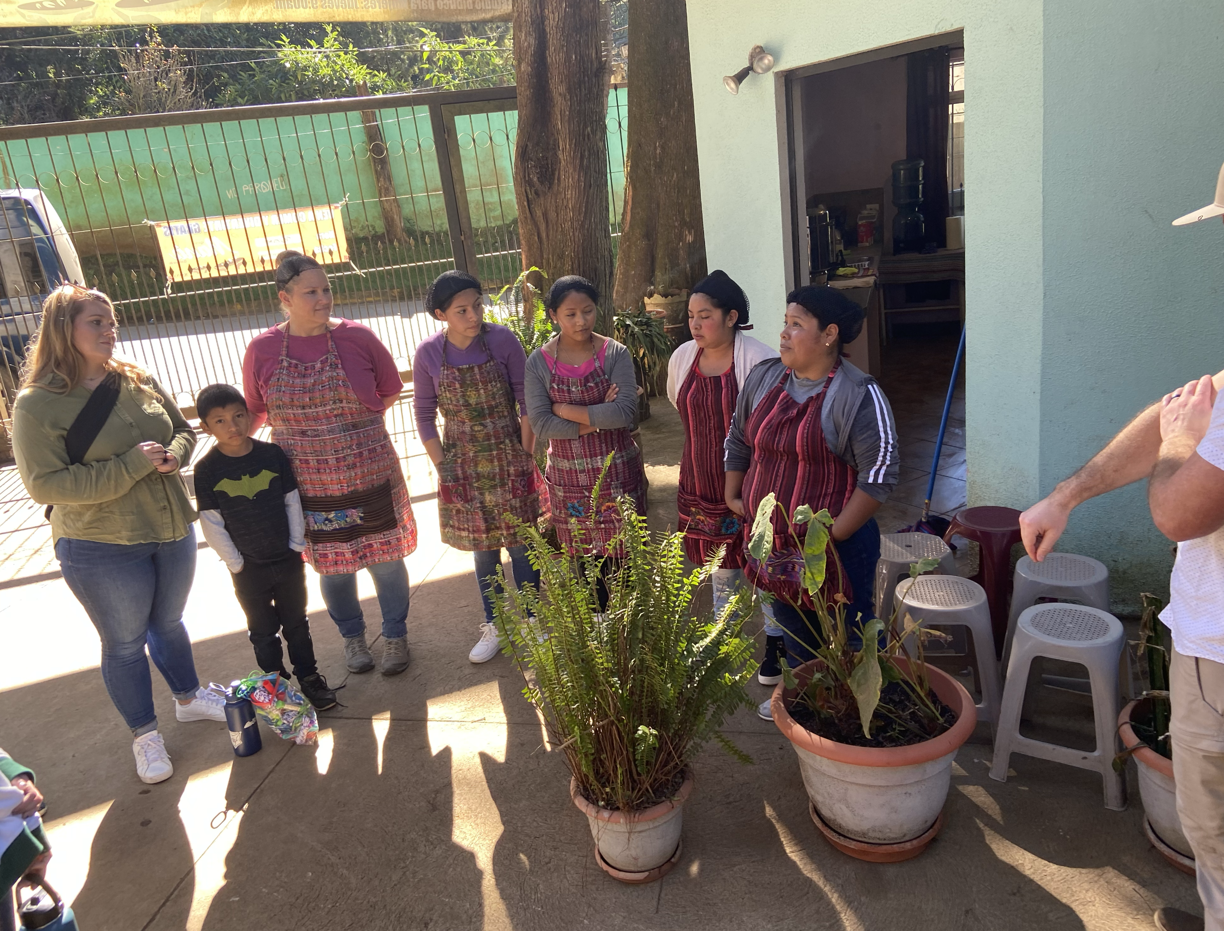 San Lucas Bakery team at work