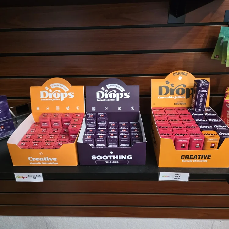 Cannabis edibles and gummies at Green Health Eugene