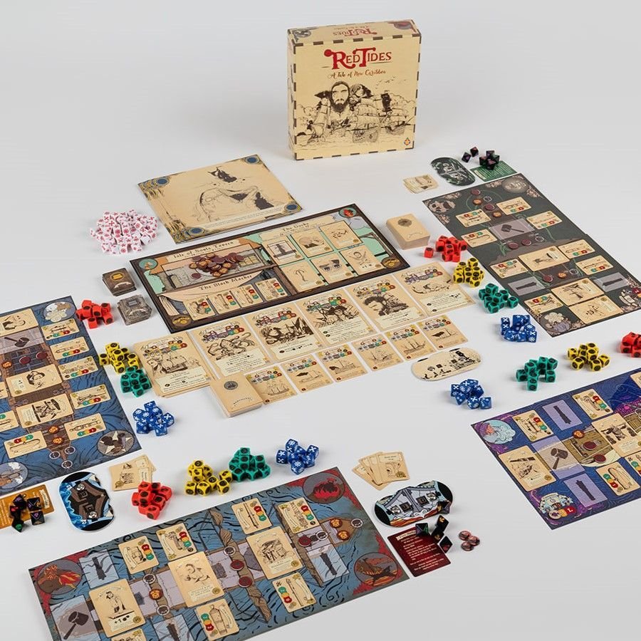 Red Tides game in play
