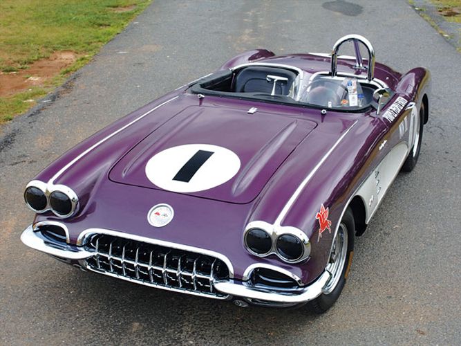1959 Corvette Purple People Eater, NCRS American Heritage Award