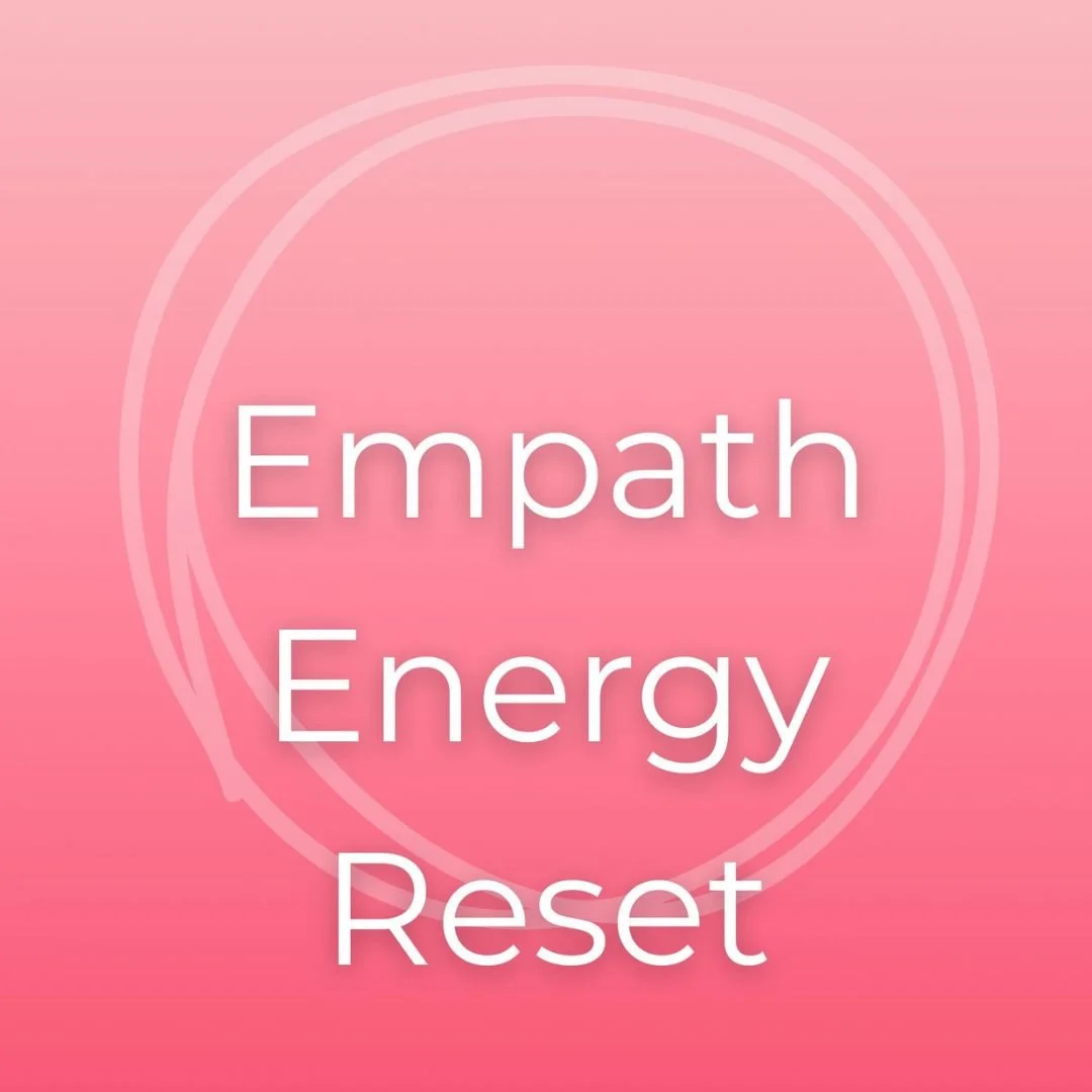 Empath Energy Reset guide cover