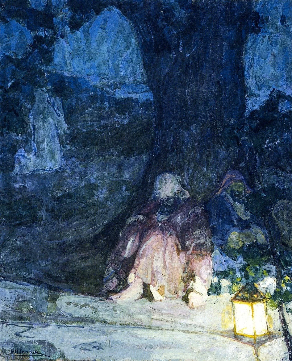 Иисус в гефсиманском саду картина