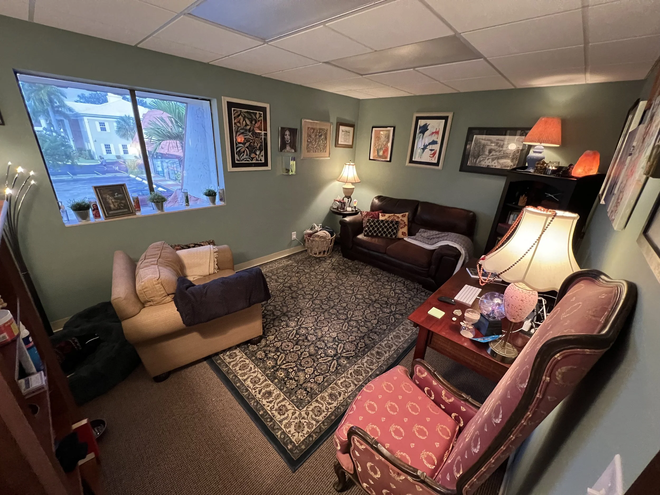 Daniel Rubin's office — Transcend Counseling, Wilton Manors, FL