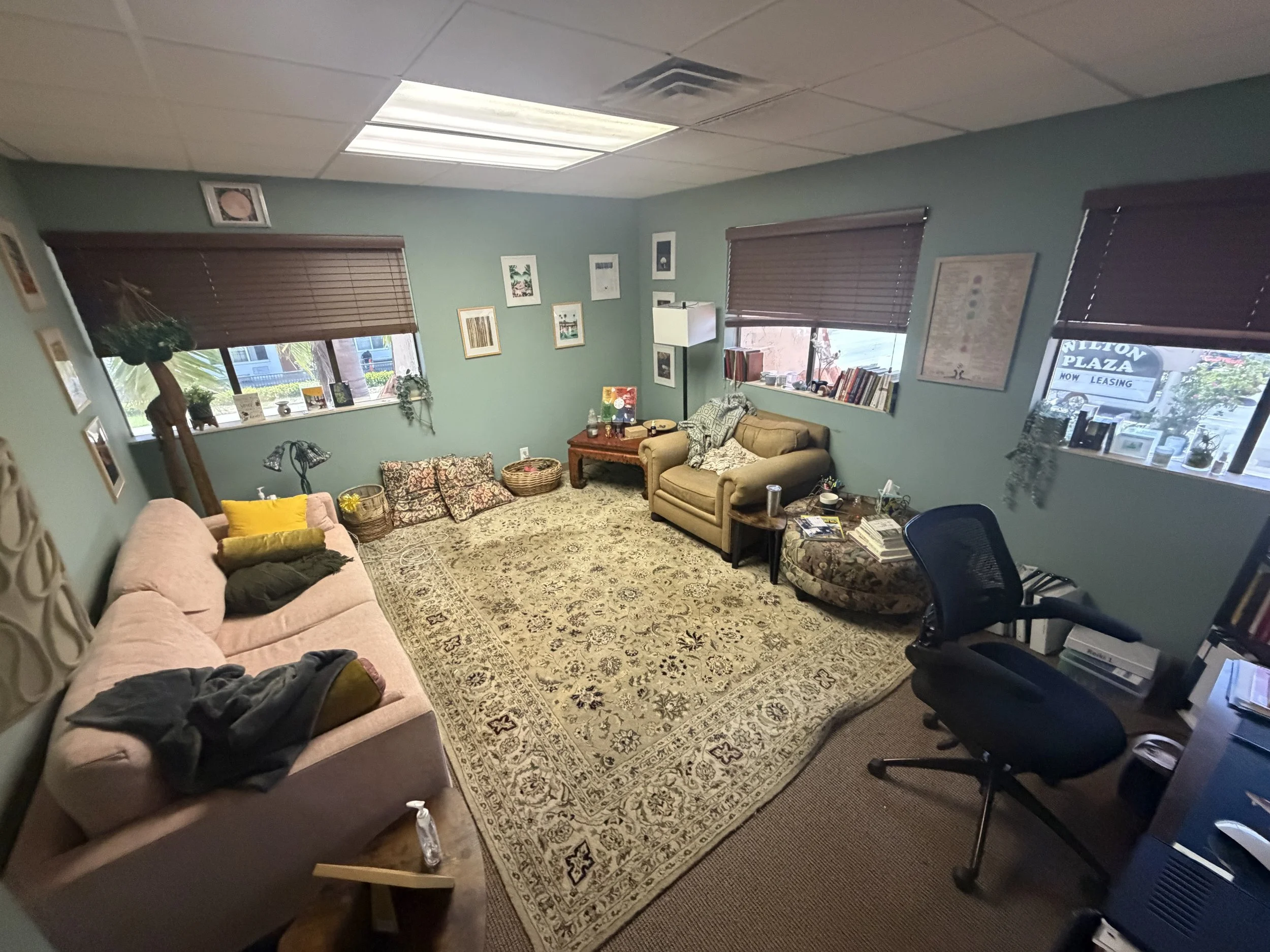 Catherine Lovern's office — Transcend Counseling, Wilton Manors, FL