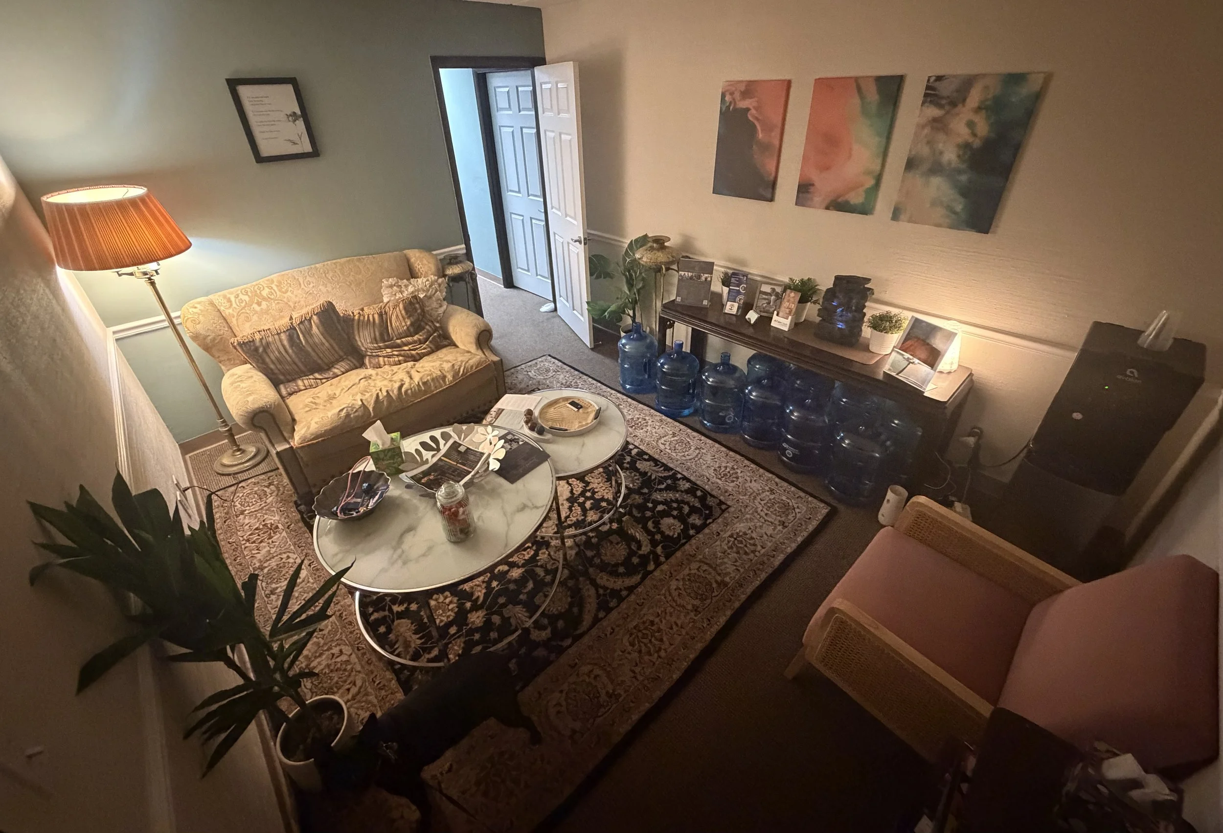 Transcend Counseling waiting room — Wilton Manors, FL