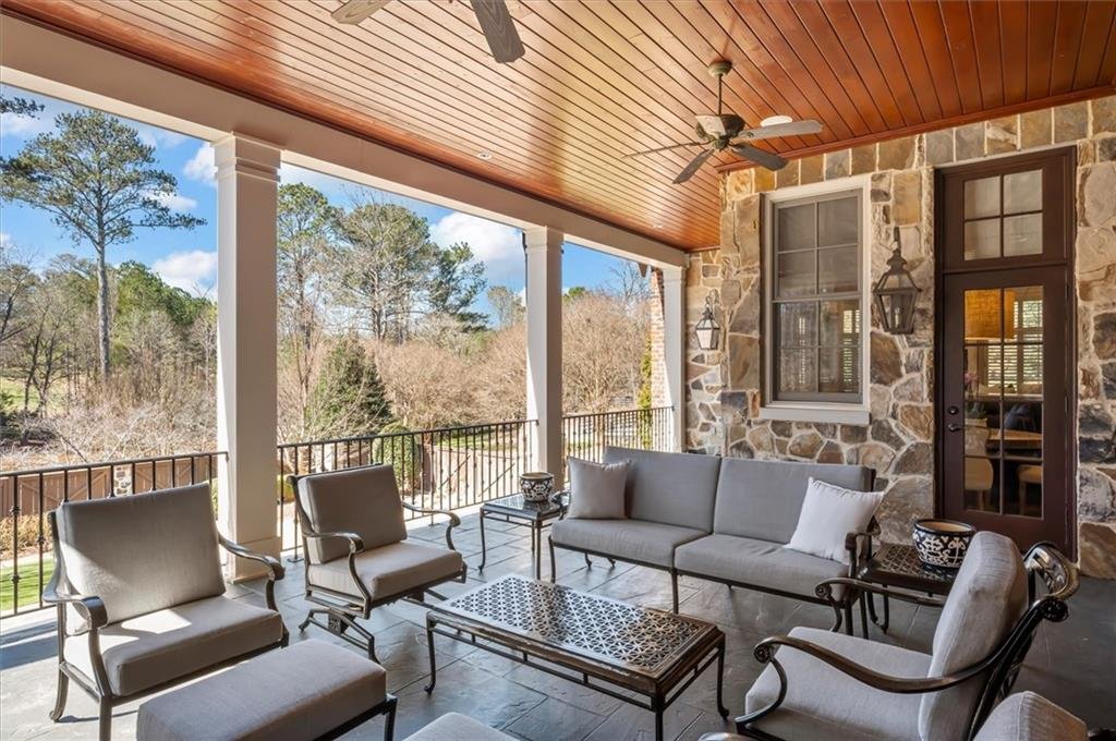 Outdoor landscape view at 13940 Haystack Lane