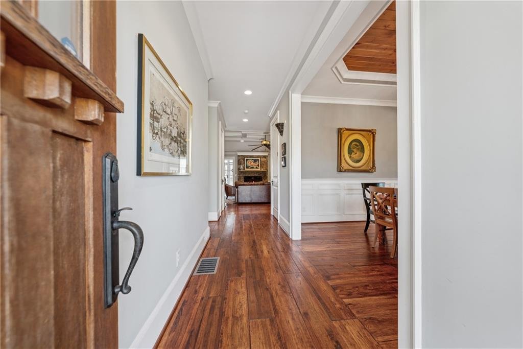13360 Freemanville Road entrance β grand front door with covered porch and columns