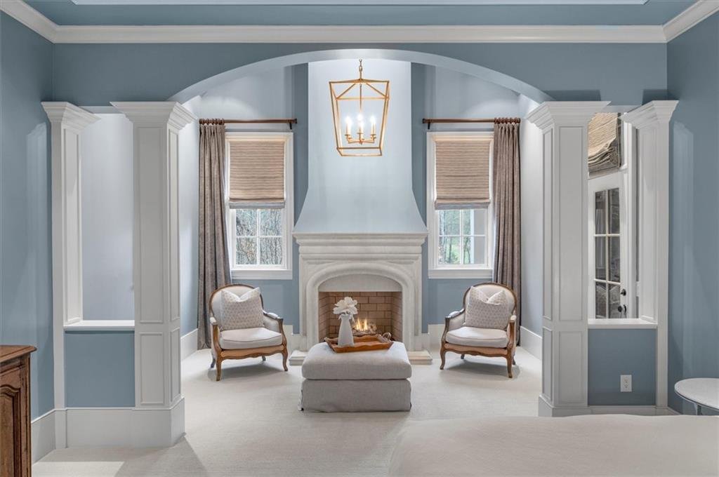 Interior view of 13940 Haystack Lane showing luxury features
