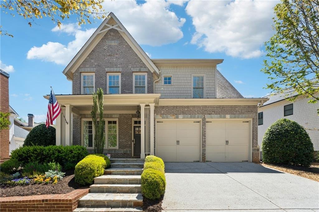 12469 Danesfeld Drive exterior view – beautiful two-story home in suburban neighborhood