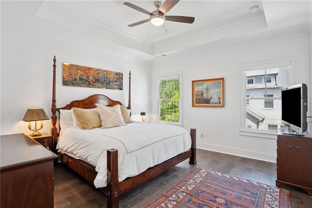 2004 Cortland Road spacious bedroom with natural light and contemporary decor