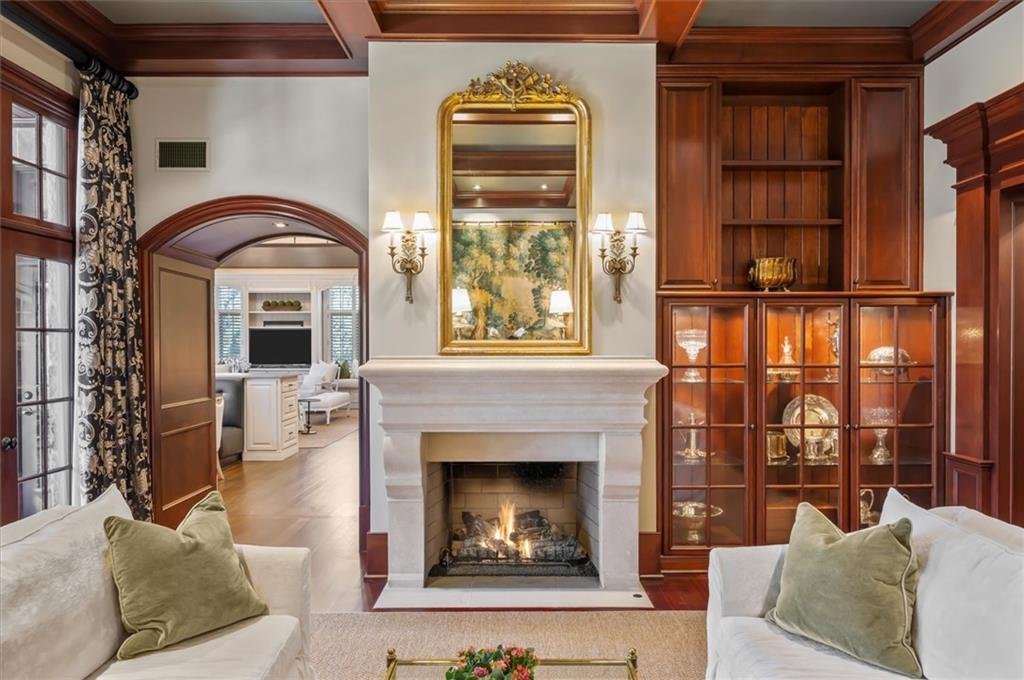 Second hallway of 13940 Haystack Lane showcasing interior design