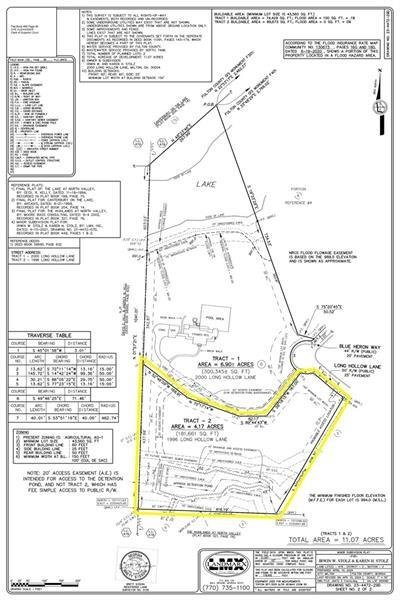 Architectural layout and floor plan of 1996 Long Hollow Lane