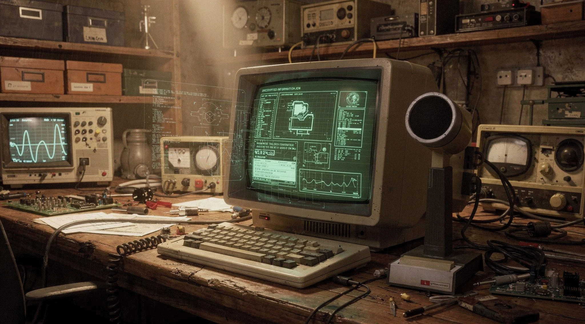 Vintage technology research workstation