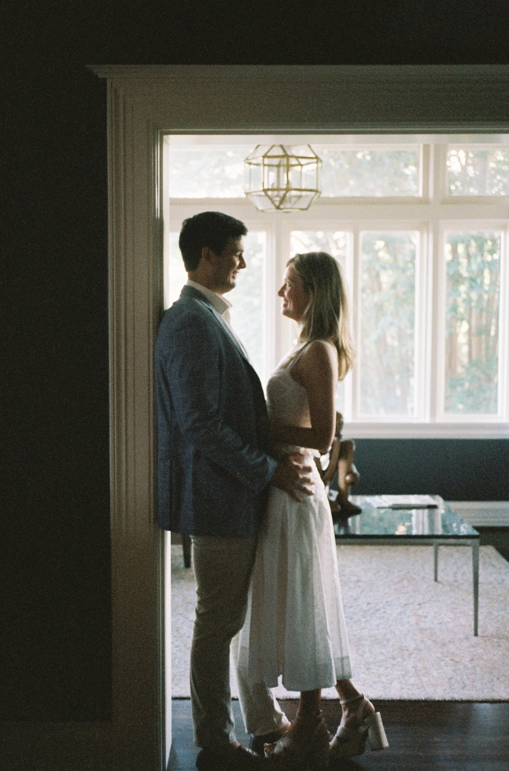 Ellie and Jonathan's engagement session at La Colombe d'Or