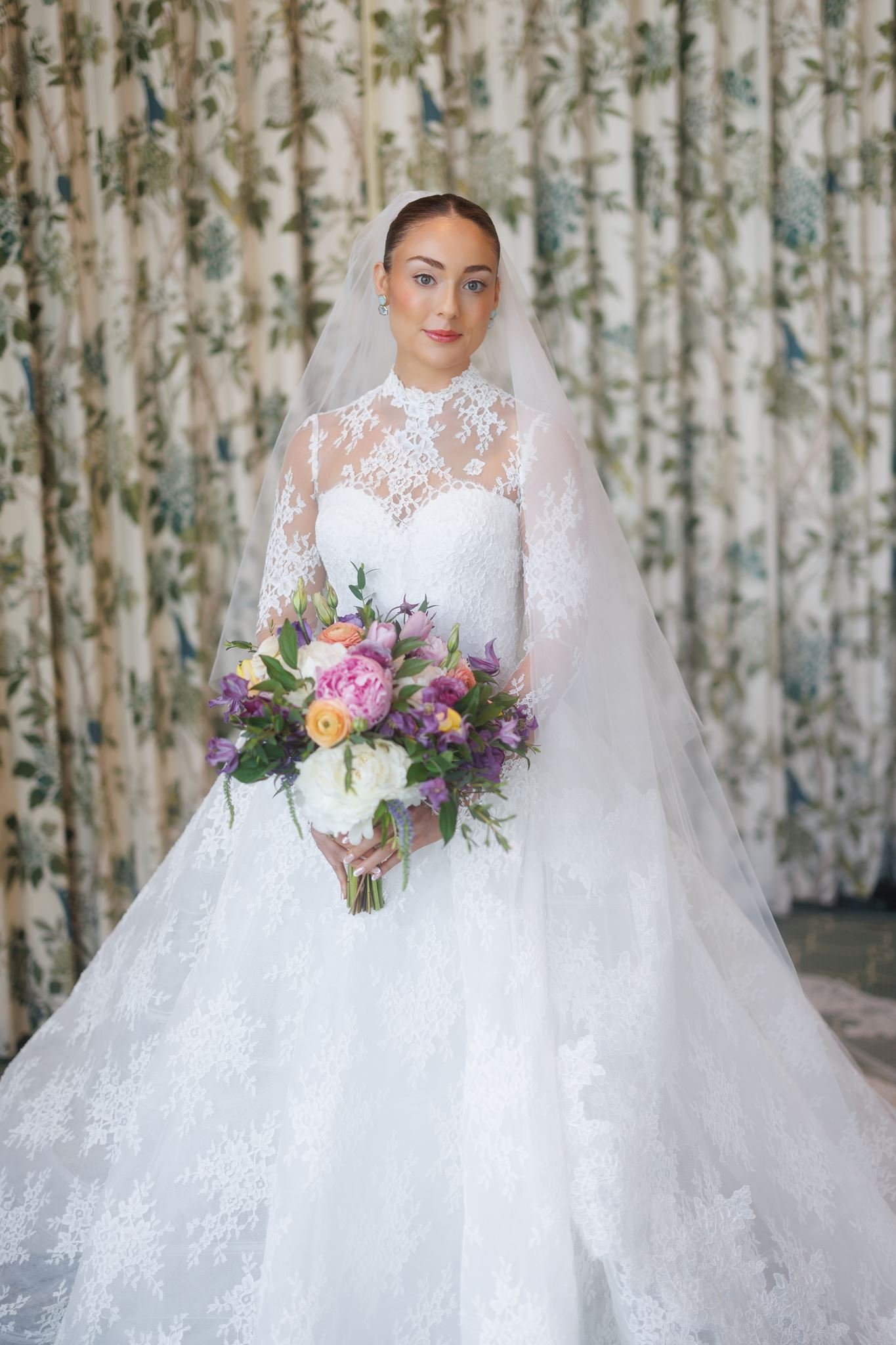 Bride and groom portrait
