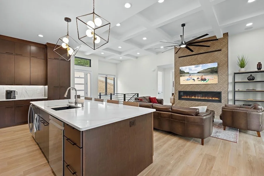 Comfortable indoor seating