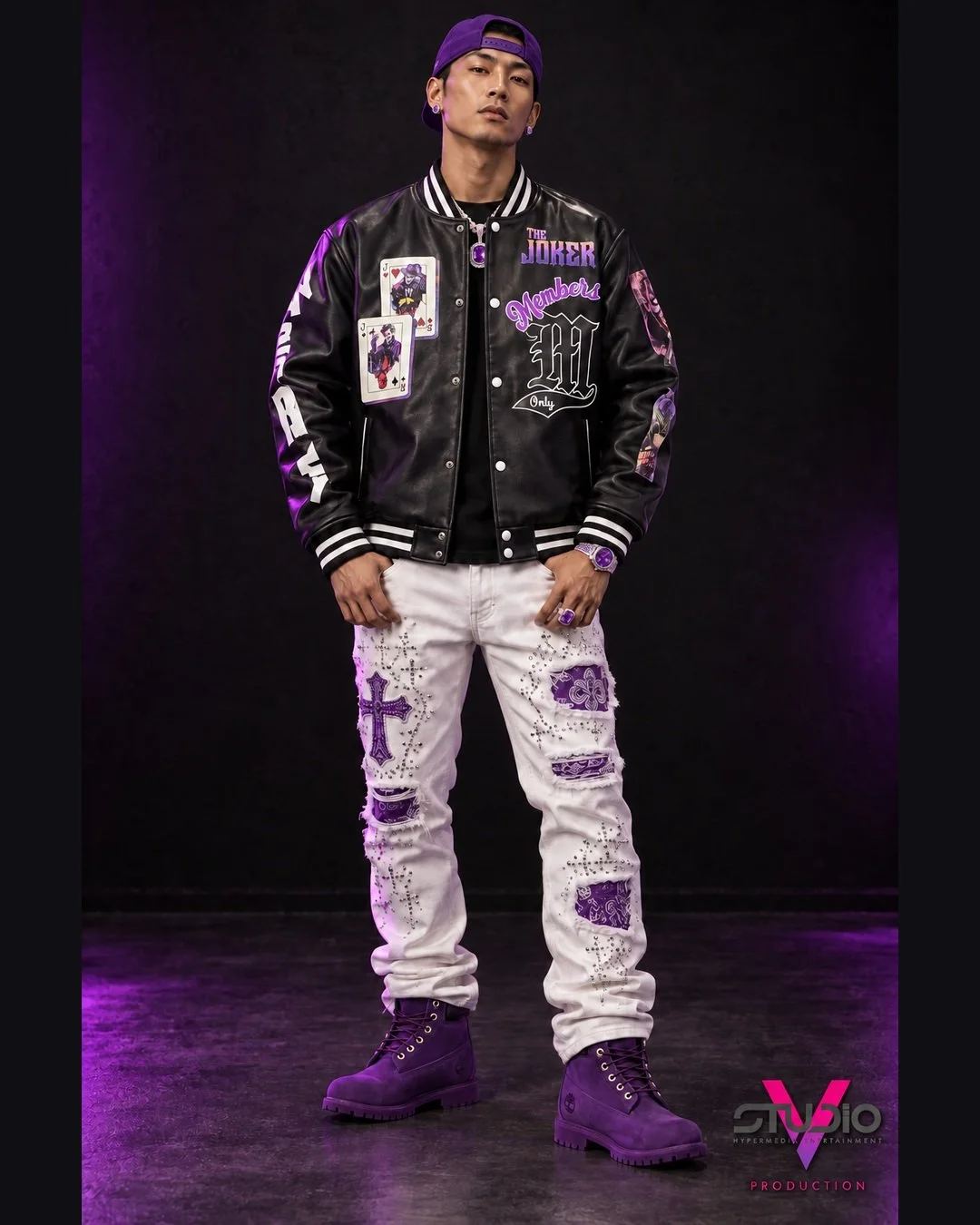 Studio V styled look featuring the Members Only Joker jacket