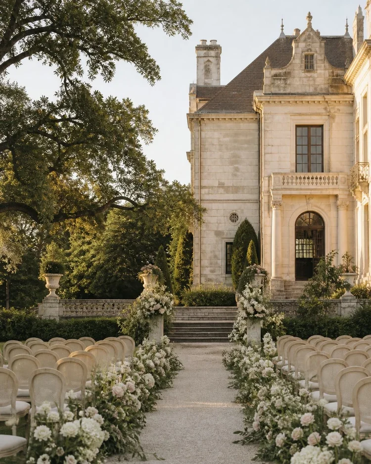 Grand estate wedding ceremony venue