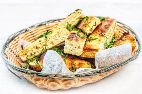 Hearth baked breadsticks