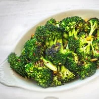 Pan roasted broccoli