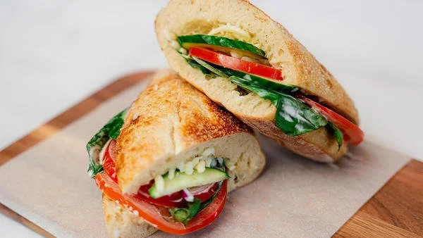 VEGETABLE BASIL RANCH WITH PROVOLONE