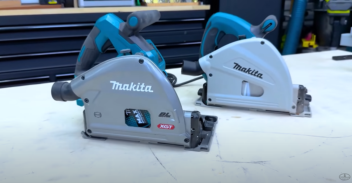 Makita 40V XGT and corded track saws