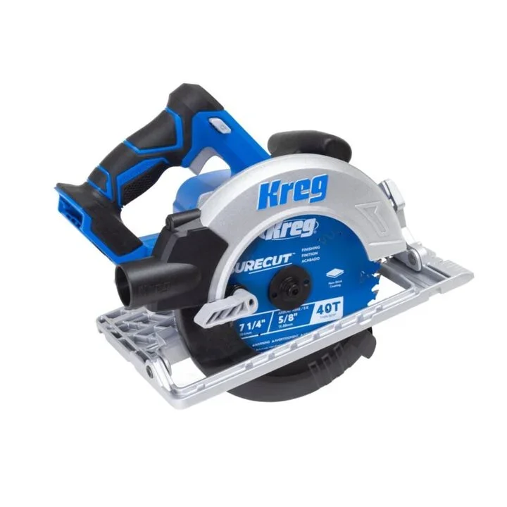 Kreg 20V Ionic Drive 7 1/4 inch cordless circular saw KPTCS725B