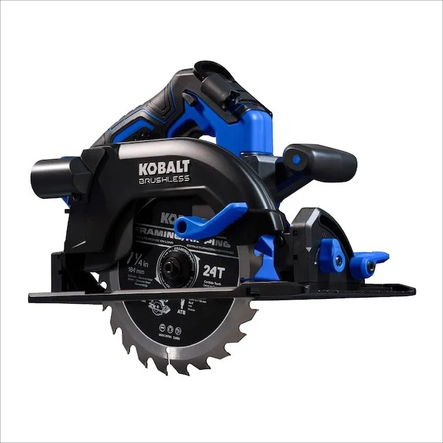 Kobalt 24V Max brushless 7-1/4 inch cordless sidewinder circular saw
