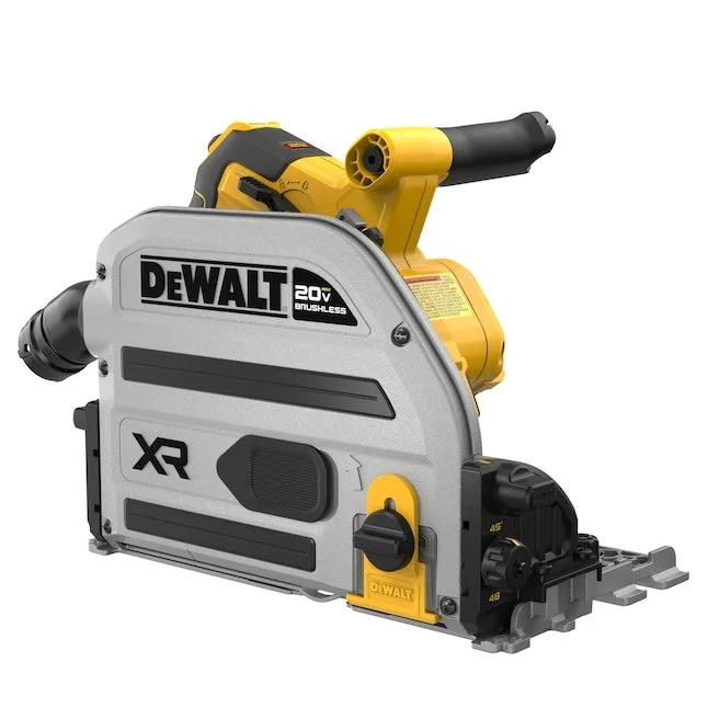 DEWALT 20V MAX XR 6-1/2 inch cordless plunge track saw DCS525B at Lowe's